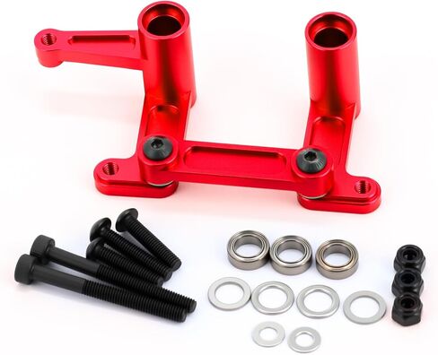 ألومنيوم سبيكة التوجيه Bellcranks السحب مع أجزاء ترقية Ball Bearings لـ Slash 2WD / Rustler VXL / FF-150 / Bandit VXL ، يستبدل#3743 (أزرق) in Kuwait