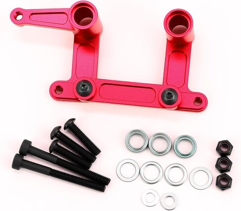 ألومنيوم سبيكة التوجيه Bellcranks السحب مع أجزاء ترقية Ball Bearings لـ Slash 2WD / Rustler VXL / FF-150 / Bandit VXL ، يستبدل#3743 (أزرق) in Kuwait
