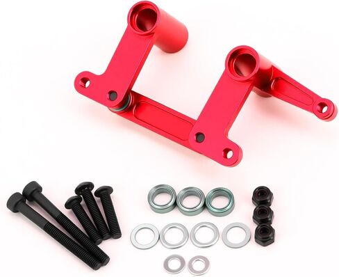 ألومنيوم سبيكة التوجيه Bellcranks السحب مع أجزاء ترقية Ball Bearings لـ Slash 2WD / Rustler VXL / FF-150 / Bandit VXL ، يستبدل#3743 (أزرق) in Kuwait