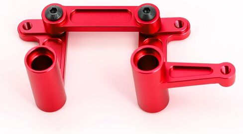 ألومنيوم سبيكة التوجيه Bellcranks السحب مع أجزاء ترقية Ball Bearings لـ Slash 2WD / Rustler VXL / FF-150 / Bandit VXL ، يستبدل#3743 (أزرق) in Kuwait
