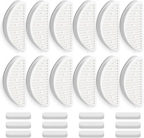 12 Pack Cat Water Fountain Filter & 12 Pack Replacement Fliter Sponges Compatible with Uahpet Water Fountain 67oz/2L Automatic Pet Fountain,Pack of 24 in Kuwait