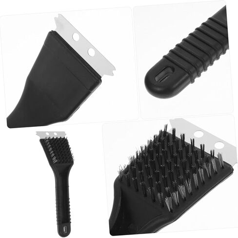 UPKOCH Birdcage Hygiene Brush Bird Droppings Removal Brush Long Handle Cage Cleaner Stainless Steel Shovel Versatile Pet Cage Cleaning Equipment in Saudi Arabia