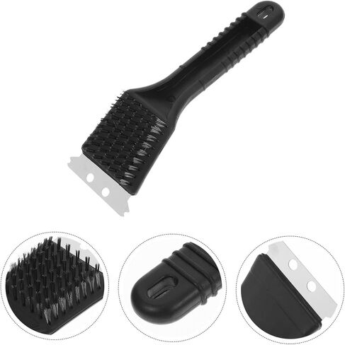 UPKOCH Birdcage Hygiene Brush Bird Droppings Removal Brush Long Handle Cage Cleaner Stainless Steel Shovel Versatile Pet Cage Cleaning Equipment in Saudi Arabia