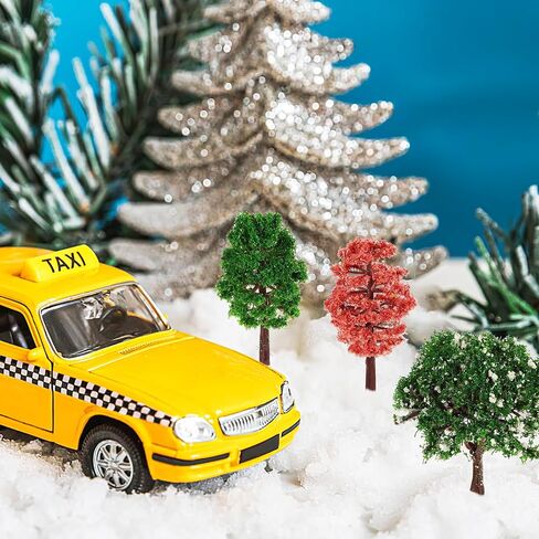 IMIKEYA 12 Pcs Model Trees: Miniature Trees Miniature Trees Models Fake Tree for DIY Craft Building Models Ornaments Landscape Train Accessories Landscape Scenery Train Scenery Natural Green in Saudi Arabia
