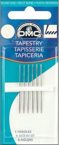 DMC 1767-22 Tapestry Hand Teedles ، 6 pack ، size 22 in Saudi Arabia