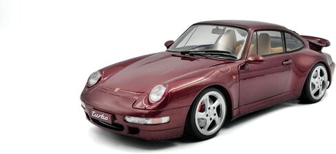 Solido Porsche 911 (993) Turbo 1997 Arena Red-1:18 Diecast Model Classic Classic Collabible in Saudi Arabia