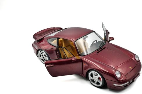 Solido Porsche 911 (993) Turbo 1997 Arena Red-1:18 Diecast Model Classic Classic Collabible in Saudi Arabia