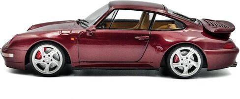 Solido Porsche 911 (993) Turbo 1997 Arena Red-1:18 Diecast Model Classic Classic Collabible in Saudi Arabia