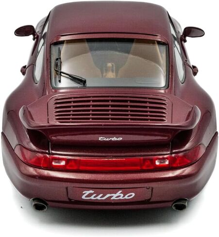 Solido Porsche 911 (993) Turbo 1997 Arena Red-1:18 Diecast Model Classic Classic Collabible in Saudi Arabia