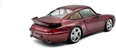 Solido Porsche 911 (993) Turbo 1997 Arena Red-1:18 Diecast Model Classic Classic Collabible in Saudi Arabia