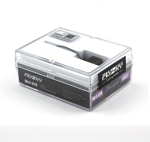 مستقبل GOOLRC FLAYSKY INR4-GYB ، 2.4 جيجا هرتز 4 قنوات AFHDS 3 مستقبل هوائي واحد PWM/PPM/I-BUS2/S.BUS/I-BUS إخراج البيانات المتوافقة مع Flysky NB4+ NB4 PRO+ RC لقارب RC CAR BOAT in Kuwait