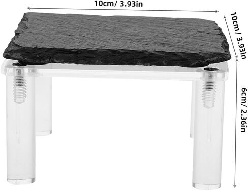 Supvox Turtle Basking Platform Slabs Lizard Climbing Rock Rocks Rocks Terrarium Rocks in Kuwait