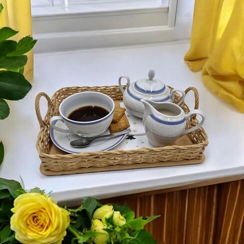 DIY Basket Weaving Tray Kit – All-in-One Craft Set - Natural Rattan – Make Your Own Wicker Tray in Saudi Arabia