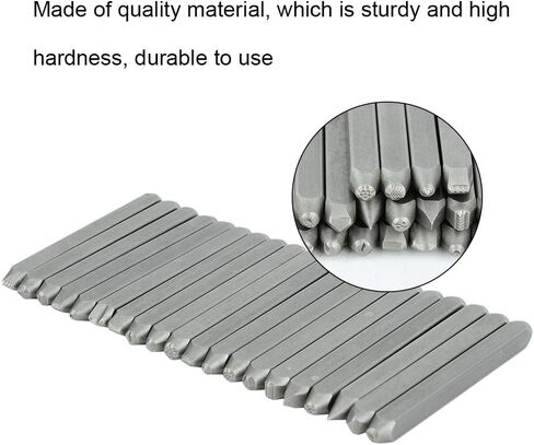 Metal Jewelry Anvil Chisel, Metal Stamping Punch Stamp Curve Set Metal Stamp Anvil Chisel Equipment Kit Jewelry Carving Hand Carved Tools for Jewelry Processing Making Carving(#3 in Saudi Arabia