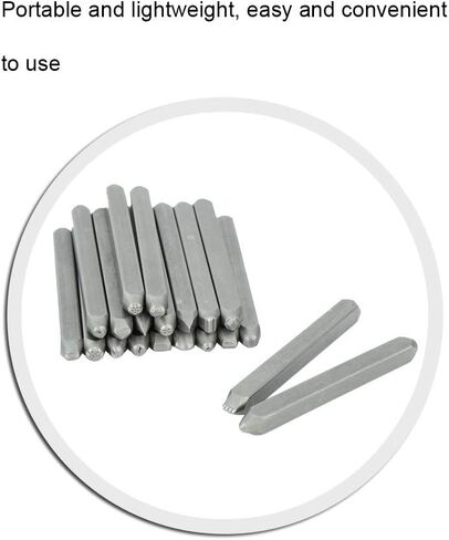 Metal Jewelry Anvil Chisel, Metal Stamping Punch Stamp Curve Set Metal Stamp Anvil Chisel Equipment Kit Jewelry Carving Hand Carved Tools for Jewelry Processing Making Carving(#3 in Saudi Arabia