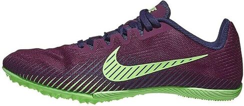 Nike Womens Zoom Rival M 9 AH1021-005 (بلاتينيوم نقي/أسود)، الحجم in Saudi Arabia
