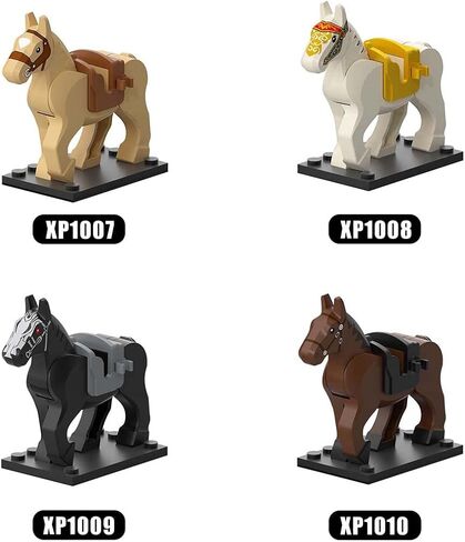 مجموعة حصان WAR TOPBRIXX مخصصة ، 10 أجهزة كمبيوتر مخصصة مجموعة الخيول المخصصة ، متوافقة مع LEGO in Kuwait