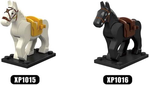 مجموعة حصان WAR TOPBRIXX مخصصة ، 10 أجهزة كمبيوتر مخصصة مجموعة الخيول المخصصة ، متوافقة مع LEGO in Kuwait