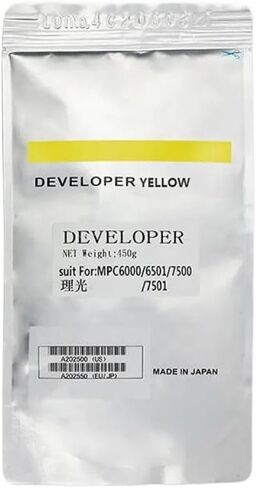 1PCS 450G Developer Powder for MPC7500 MPC6000 MPC7501 MPC6501 Compatible with MPC Series Printers(K) in Saudi Arabia