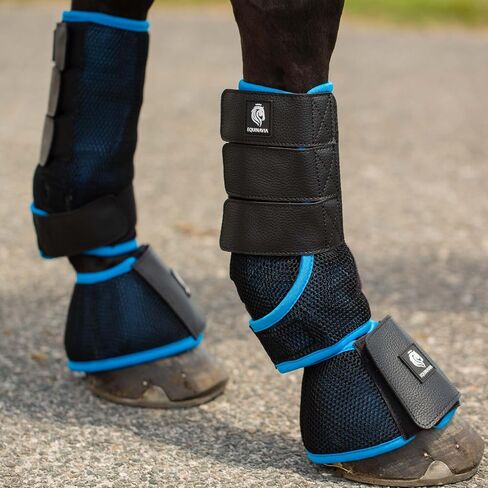 Equinavia Sval Cool Bell Boots | علاج التبريد بالماء - أسود - م in Kuwait