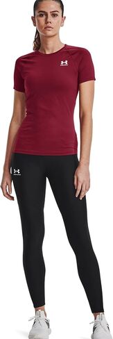 تي شيرت نسائي مضغوط بأكمام قصيرة من Under Armour، مقاس متوسط in Saudi Arabia