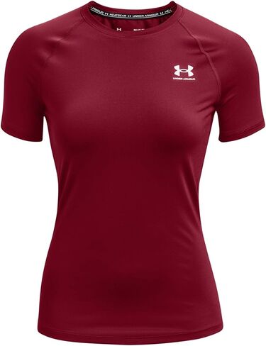 تي شيرت نسائي مضغوط بأكمام قصيرة من Under Armour، مقاس متوسط in Saudi Arabia