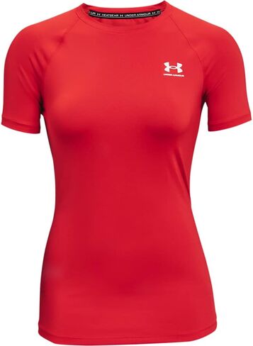 تي شيرت نسائي مضغوط بأكمام قصيرة من Under Armour، مقاس متوسط in Saudi Arabia