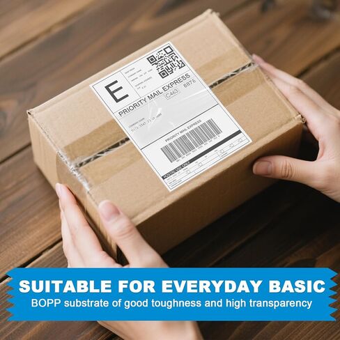 شريط تعبئة TSHAY ، 24 حزمة الشحن الشاق والتعبئة المتحركة ، واضحة ، تعبئة ، مستلزمات متحركة ، بعرض 2.0 بوصة ، 65 ياردة لكل لفة ، مجموع 1560 ياردة in Kuwait