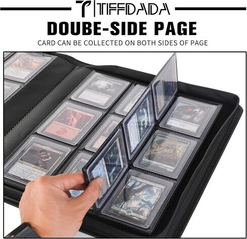 يمتلك Top Loader Binder للبطاقات ، 9 جيب ، ما يصل إلى 360 من Toploaders مع 20 من الأكمام ذات الوجهين من الوجهين ، وموثق بطاقة تحميل جانبية مع سحاب لتداول البطاقات الرياضية في 3 "× 4" TOPLOADER in Saudi Arabia