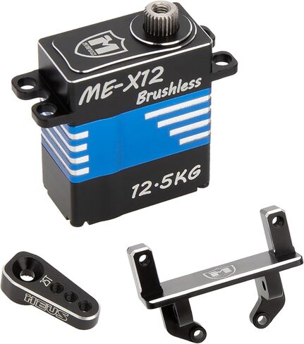 MEUS Racing Coreless TRX4M Servo with Mount and Servo Horn for TRX4M 1/18 RC Crawler Upgrades Parts, Not for Stock Frame(12.5KG) in Saudi Arabia