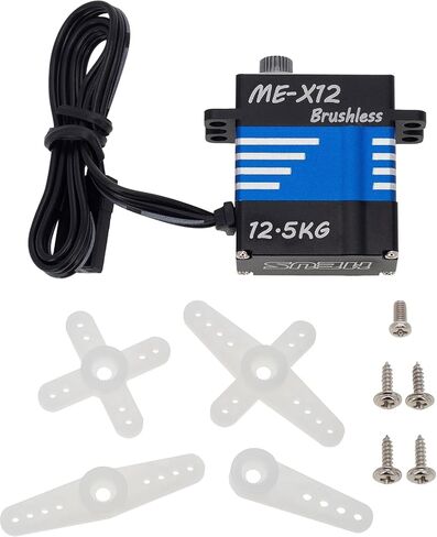 MEUS Racing Coreless TRX4M Servo with Mount and Servo Horn for TRX4M 1/18 RC Crawler Upgrades Parts, Not for Stock Frame(12.5KG) in Saudi Arabia