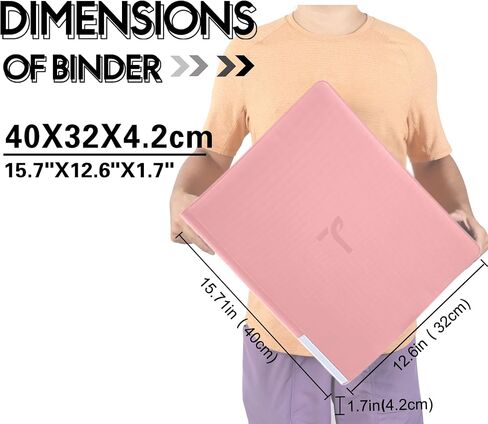 يمتلك Top Loader Binder للبطاقات ، 9 جيب ، ما يصل إلى 360 من Toploaders مع 20 من الأكمام ذات الوجهين من الوجهين ، وموثق بطاقة تحميل جانبية مع سحاب لتداول البطاقات الرياضية في 3 "× 4" TOPLOADER in Saudi Arabia