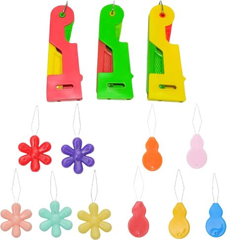 13pcs threader eedle threader ، 2025new Machine Machine Threader ، threaders Ewing Needle Threadle ، Threadle Plastic Needle ، جهاز ترابط الإبرة التلقائي (معبأة في مربع) in Saudi Arabia