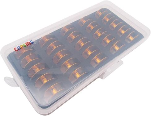 العلامة التجارية CKPSMS - Jumbo Bobbins #767860107 مع مربع متوافق مع/استبدال Janome Brand HD9 (الإصدار 2 ، وليس الإصدار 1) ، HD9BE Machines (767860107 25pcs+box) in Saudi Arabia