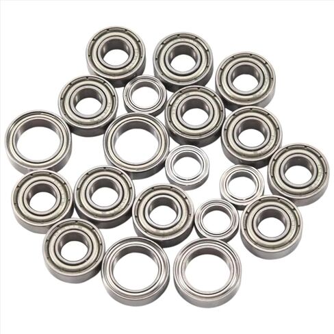 Compatible with Tamiya for TT01 TT01D TT01E TT01R DF02 1/10 RC Car Upgrade Parts 20Pcs Ball Bearing Kit RC Car Upgrade Parts in Saudi Arabia