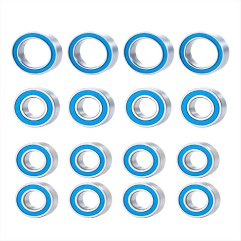 متوافق مع Tamiya لـ TT02 TT02D 1/10 ترقيات CAR ROPRODES Parts 32pcs R32 Rubber محمل الكرة مجموعة RC. in Saudi Arabia