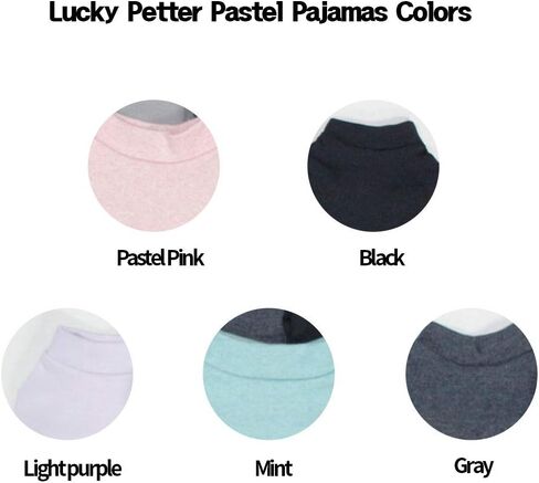 Basic Dog Pajamas Pastel Durable and Elastic Dog Onesie Apparel Outfits Doggie Jammies (Large, Purple) in Kuwait
