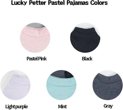 Basic Dog Pajamas Pastel Durable and Elastic Dog Onesie Apparel Outfits Doggie Jammies (Large, Purple) in Kuwait