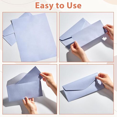 120 Pcs Manilla Stationary Letter and Envelopes Set Include 60 Pastel Computer Paper and 60 Envelopes Colored Stationery for Boho Letter Writing Printer Note Paper for Classroom School Office 8.5 x 11 in Saudi Arabia