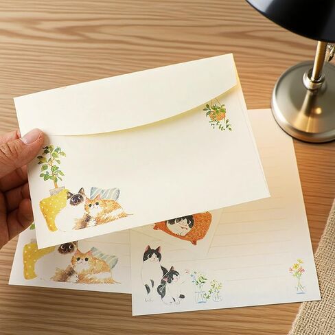 Vintage Stationery Paper and Envelopes Set,Writing Stationery Paper Letter and Envelopes including 24 Sheets Aged Antique Letter Paper, 12 Vintage Envelopes, 12 Rope & 12 Classic Key(60PCS, 6 Style) in Saudi Arabia