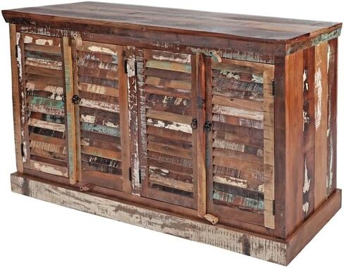 Central Chic 4 Shutter Door Large Urban Oasis Credenza in Saudi Arabia