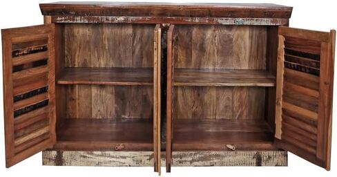 Central Chic 4 Shutter Door Large Urban Oasis Credenza in Saudi Arabia