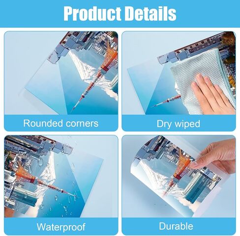 100 Pack التصفيح أكواب 6 "× 9" 5 مل مللي الأبقار CLEAR CARRAY CARTING CARTAL CARD CARDALING CARTING ALLINGINGER in Saudi Arabia