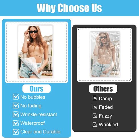100 Pack التصفيح أكواب 6 "× 9" 5 مل مللي الأبقار CLEAR CARRAY CARTING CARTAL CARD CARDALING CARTING ALLINGINGER in Saudi Arabia