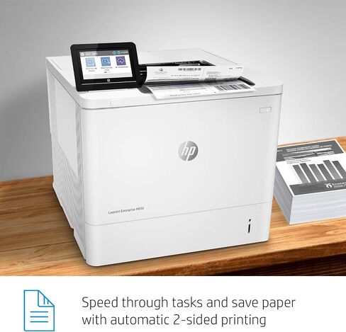 HP LaserJet Enterprise M610DN Monochrome Duplex Printer (7PS82A) (متجدد) in Saudi Arabia