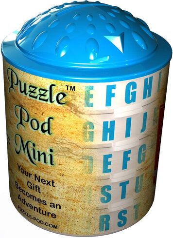 Puzzle Pod Mini - Gift Puzzle Box, Cash and Gift Card Holder, Brain Teaser Money Puzzle and Coin Bank Cryptex in Saudi Arabia