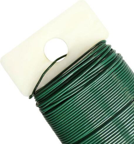 22 Gauge Black Floral Wire 3 Pack 114 Yards Flexible Paddle Wire for Christmas Wreath Tree,Crafts,Garland and Floral Arrangements (3, Green, 114 Yards) in Saudi Arabia