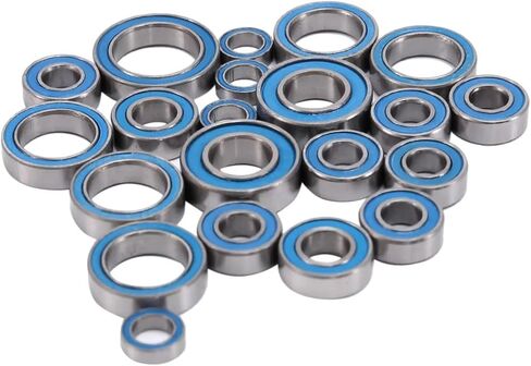 Compatible with Traxxas for Slash 4x4 for Rustler for Stampede 1/10 RC Cars Upgrade Parts Premium 21 Piece Sealed Ball Bearing Kit RC Car Parts in Saudi Arabia
