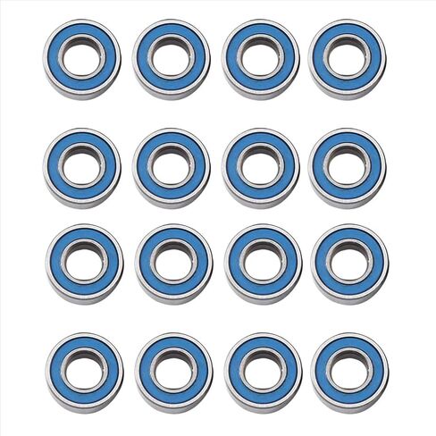 Compatible with Tamiya WR-02 Remote Control Car Upgrade Parts Spare Replacement Accessories 16Pcs Sealed Bearing Kit RC Car Part Accessories in Saudi Arabia