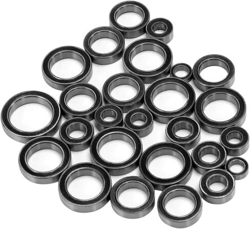 Compatible with Arrma for Rock for Typhon for Granite for Senton 1/10 RC Car Upgrade Parts Accessories 26pcs Sealed Bearing Kit RC Car Upgrade Parts in Saudi Arabia